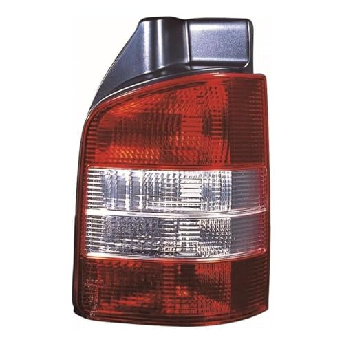 Image of XYZ Parts Rear Tail Light Assembly Compatible With Volkswagen T5 Transporter Van 2003-2016 Twin Door Model For UK Drivers Side Right Hand Replacement
