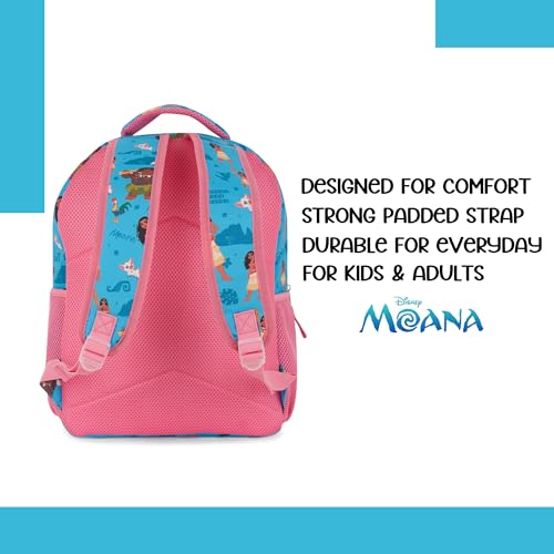 Disney Mochila clássica para livros - Carros Moana e Pesadelo Antes do Natal Mochila Escolar para Cr