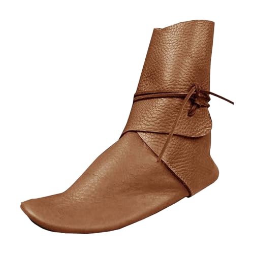 Botas para hombre Zapatos Barefoot medievales de tacón bajo tallas grandes Resistencia al Agua Caja Ancha Trekking Senderismo Botines aire libre