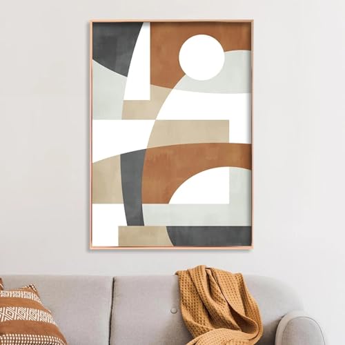 Peintures pour décorer un mur de salon moderne affiches patchwork