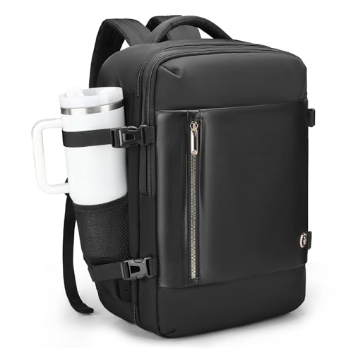 Swissdigital Design Travel Laptop Backpack for Women, 36L Carry On