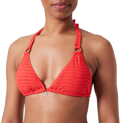 BANANA MOON Liko Groove Parte Superior de Bikini, Rojo, XS para Mujer