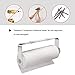 Carry360 Adhesive Paper Towel Holder Under Cabinet Stick on Paper Towel Rack for Kitchen,Bathroom,Toilet, Drill free, 304 SUS Stainless Steel