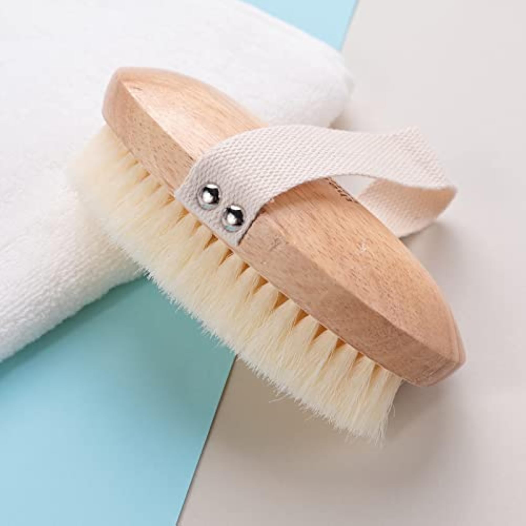 Shoe Cleaner Brush with Loop, Quick Drying Bristles