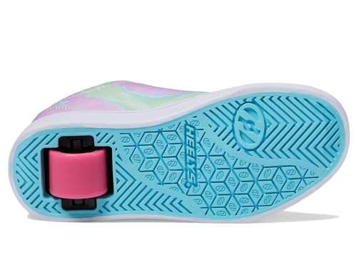 HEELYS Unisex-Child Pro 20 Spongebob (Little Big Kid/Adult) Wheeled Heel Shoe, Light Pink/Aqua, 1 Us3