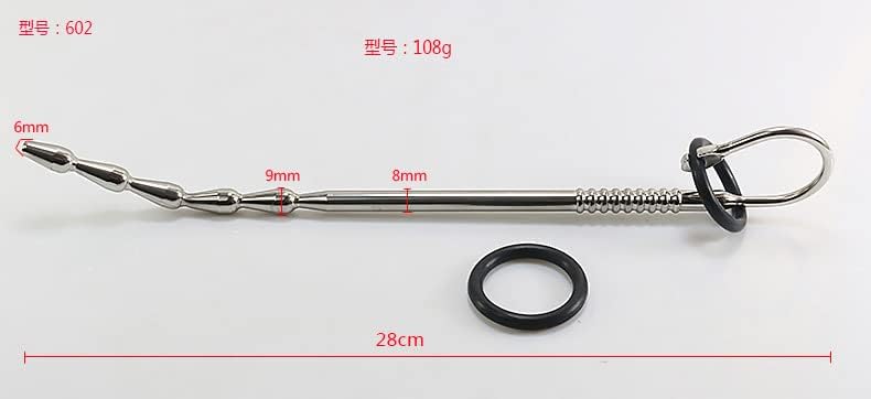 Sex Toy Urethral Metal Catheter Sounds Penis Plug for Men Urethral Stimulation Masturbation Penis Plug Adult Sex Products Masturbation Rod Prostate for Adult