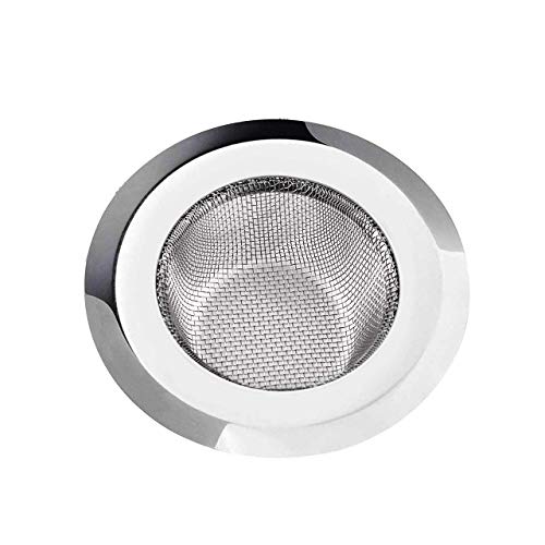 Inditradition Stainless Steel Strainer Kitchen Drain Basin Basket Filter Stopper Drainer Sink Jali, 10.5 cm Full Diameter (Silver) Inditradition Stainless Steel Strainer Kitchen Drain Basin Basket Filter Stopper Drainer Sink Jali, 10.5 cm Full Diameter (Silver)
