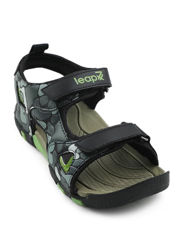Image of Liberty Leap7x ADMIN Casual Sandal for Kids with EVA Sole | PU Upper Comfortable and Cushioned Footbed | Durable Summer Footwear for Outdoor | Ideal for Everyday Wear