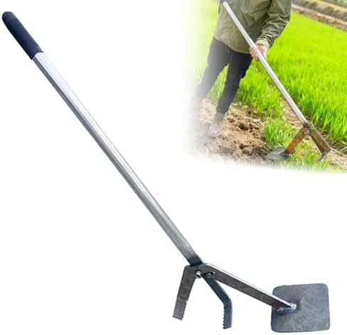 Heavy Duty Post Puller - Quick Extraction Lifter with Anti-Slip Grip, Ideal for Metal Stakes, Bamboo, Steel Pipes - Effortless Fence Pole Lifter for Easy Use