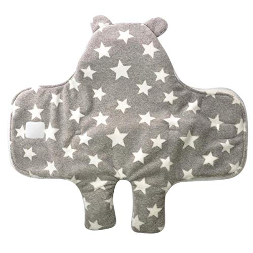 Image of BRANDONN Baby Blanket Newborn Gift Pack of Swaddle Wrapper, 0-9 Months, Length 68 cm x Width 68 cm