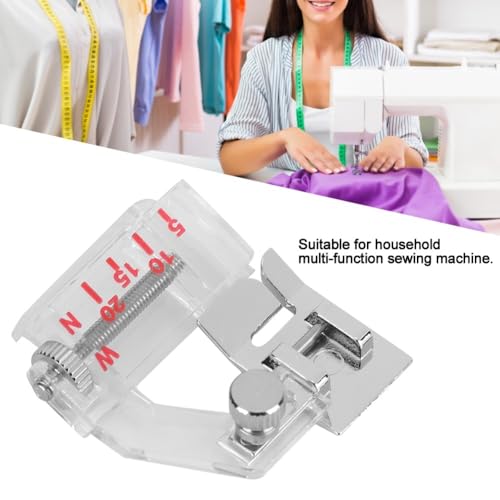 5 Piezas Pies Prensatelas Ajustables para Maquina de Coser miniatura 4
