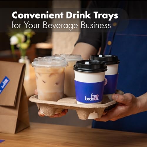 Fmp Brands FMP300188 4 Cup Disposable Drink Carrier Trays thumb #5