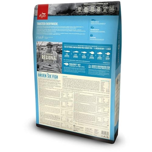 Orijen Six Fish Dog Whole Prey - 6 kg