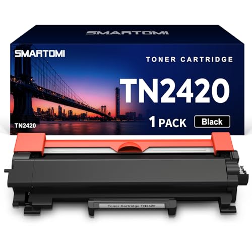 Toner TN2420 noir pour télétravail efficace sur imprimante Brother MFC-L2710DW