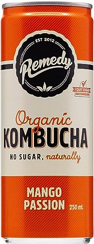 Remedy DrinksOrganic Kombucha Mango Passion 250ml