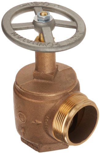 Dixon AV250 Powhatan Cast Brass Domestic Angle Hose Valve, 2-1/2