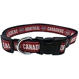 Pets First NHL Montreal Canadiens Collar for Dogs & Cats, Small. - Adjustable, Cute & Stylish! The...