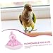 Abaodam Bird Clothes Plush Parrot Cloak for Warmth Cape for Parrots Parakeets and Birds Soft Snuggle Sack