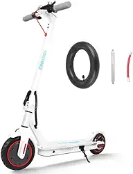 HONEYWHALE S2 Patinete Elétrico Dobrável para Adultos, 500W Scooter Eletrica, Velocidade Máxima de 30KM/H, Autonomia de 20KM, Bateria (36V, 6.6AH), Pedais Iluminados em 7 Cores