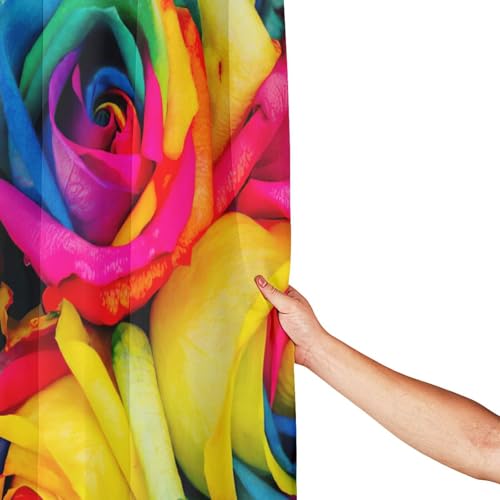 Rideau de douche en polyester de qualité supérieure 183 cm - 5