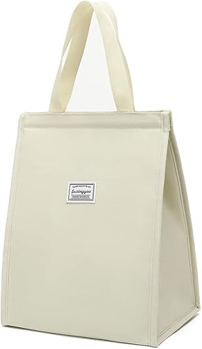 FUXINGYAO Bolsa de almuerzo, bolsa de almuerzo reutilizable, lonchera para adultos, mujeres y hombres, bolsa aislada para el trabajo, la escuela, la