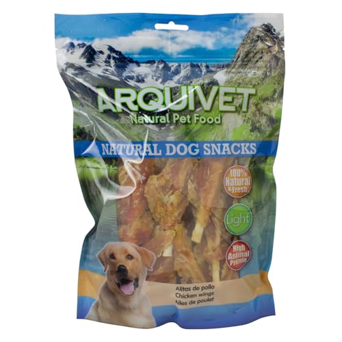 Arquivet - Alitas de Pollo (Bolsa 1 kg) - Natural Snacks para Perros