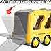 Bennol Construction Truck Toys for Toddler Boy 1 2 3 4 5 Year Old, Car Trucks Birthday Gifts Toys for Kids Ages 1-3 3-5, 5-in-1 Construction Trcuk with Excavator, Crane Mixer, Bulldozer
