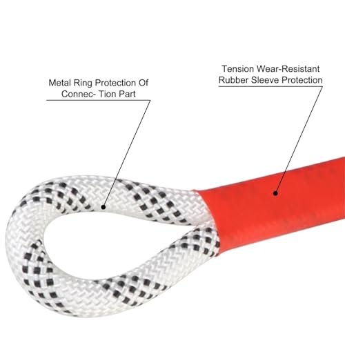 Corde de traction robuste pour camion et véhicule tout-terrain - 3
