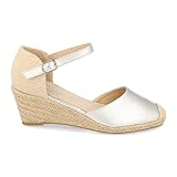 Alpargatas Mujer Estilo Valenciana con Cuna de Yute, Pala Ce