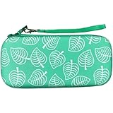 「Jiasemine」 キャリングケース Switch Lite対応 リーフクロッシングデザイン ハードフル保護ケース ポータブルトラベルカバーバッグ Switch Lite用 保護パッケージ