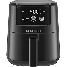 CHEFMAN 2 Qt Mini Air Fryer &ndash; Digital Space-Saving Compact Air Fryer with Nonstick and Dishwasher Safe Basket, Quick &amp; Easy
