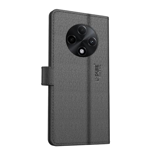 Image of U-Case Compatible with Realme 13 Plus 5G / Realme P1 Speed 5G Flip Cover| Leather Finish | Inside Pockets & Inbuilt Stand | Shockproof Wallet Style Magnetic Closure Back Cover Case