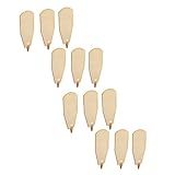BRUBAKER Fan Blades Replacement Kit for 18' & 24' Pyramid - Natural Brown - 12 Fan Blades
