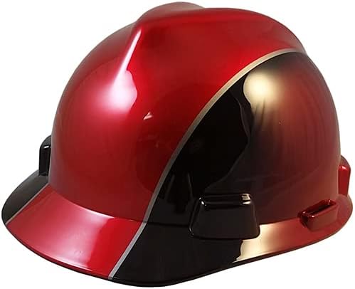 MSA Cap Style Hard Hats with Staz On Suspension - Fire Design