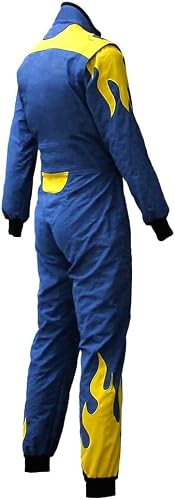 Geek Home Sfi Rated Single Layer Fireproof Karts Racing Suit Cr029, Racing Suit, Automotive Apparel (Blue, Xl) #TOP4