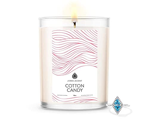 Jewelscent Cotton Candy Home Jewelry 18Oz Surprise Ring Candle Size 5 #TOP16
