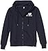 Produktbild New Balance Essentials Kapuzenpullover mit durchgehendem Reißverschluss, Damen, Jacke, Essentials Fz Hoodie, Eclipse, Medium