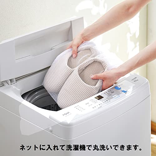 スリッパ 洗える 室内 ボア 低反発 ウレタン入り 北欧 調 シンプル 冬スリッパ グレー(鳥) M - 画像 6
