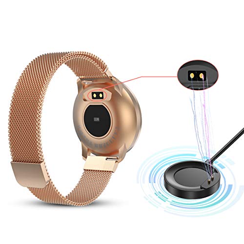 Preisvergleich Produktbild Ersatzladekabel für GOKOO Smartwatch Fitness Armbanduhr Damen Herren mit Full-Touchscreen Wasserdicht IP67 Fitness Tracker