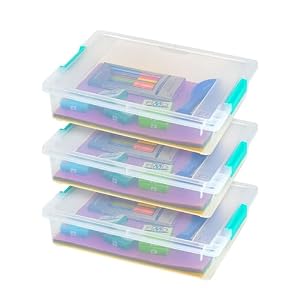 IRIS USA 6 Qt. Plastic Storage...