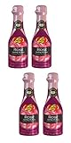 Rose Sparkling Champagne Jelly Beans, 1.5 Oz Wine Bottle (Pack of 4) - Great Valentine's Day Gift or...