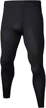 EAXGO Men's Compression Tights 【Relieve Fatigue! "Wearable Taping" Support】 Sports Tights, Compression Wear, Sweat-Absorbing, Odor-Reducing, Stretchable, Running Wear, Comfortable Fit, Breathable