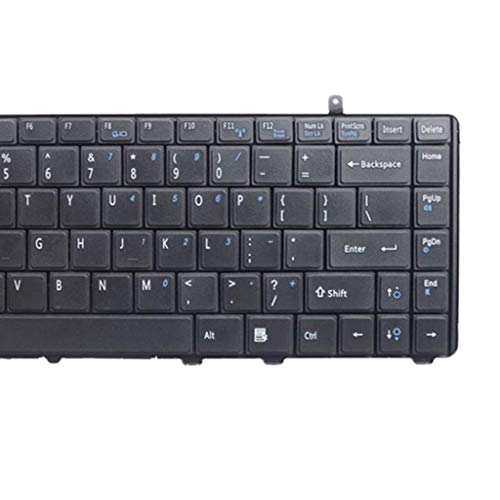 gazechimp 1 Pacote Teclado EUA para Dell Vostro A840 PP37L AEVM8U00210 1015 PP37L Laptop