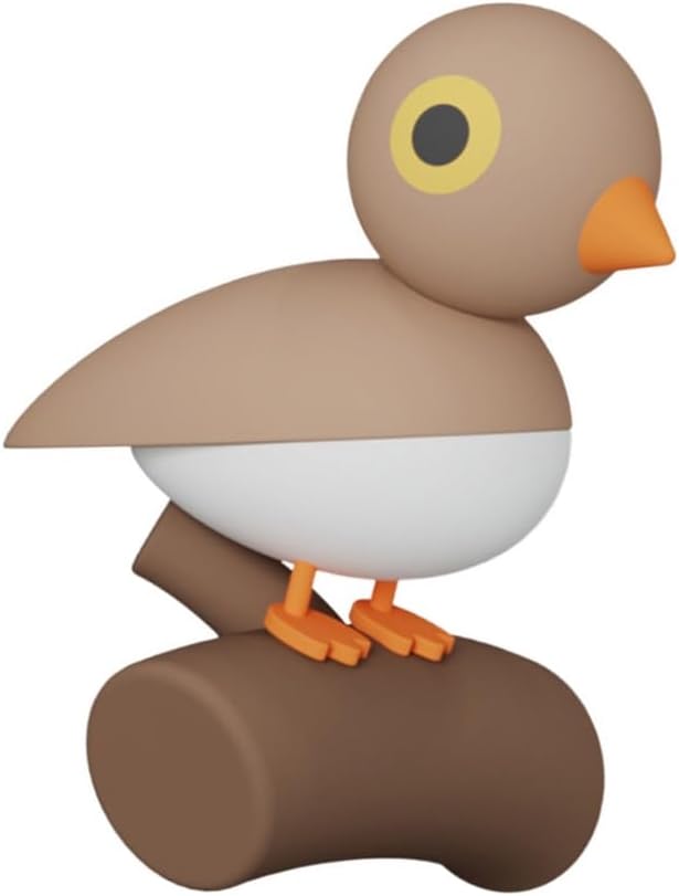 Energy Efficient Human Sensor Bedside Light Creative Bird Shape Atmosphere Light