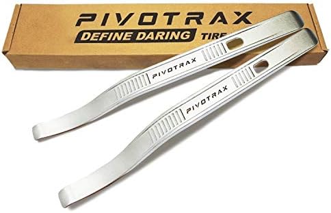 PIVOTRAX 15” Tire Mount | Demount Curved Iron Tire Lever | Wrench, Set of 2