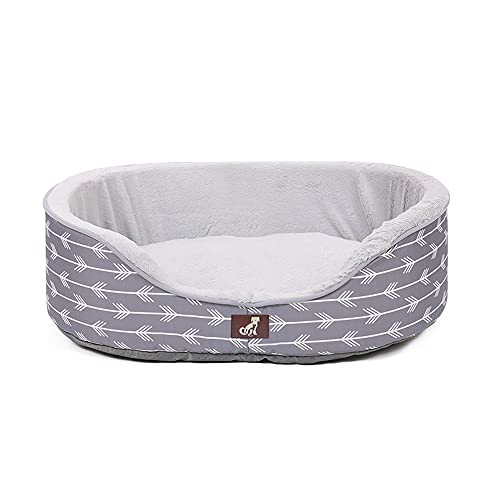 All Pet Solutions „Bella“-Kollektion Hundebett, warm, mit wendbarem Kissen, waschbar Cover