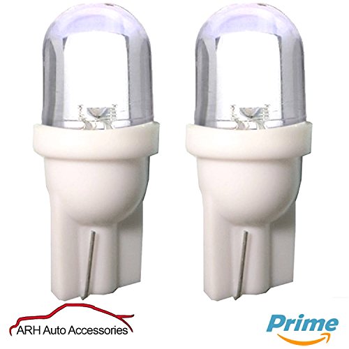 Ultra Vision LED W5W T10 501 Bombillas para número de placa de 12 V, 5 W, paquete de 2 - Luz blanca de 6000 k - Ilumine su placa con luz blanca para que tener un estilo moderno