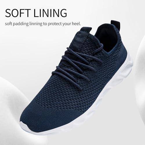 Image of WCIDFY Women Men Running Tennis Shoes Unisex Slip On Gym Walking Shoes | Lightweight, Breathable mesh, Non Slip, Flexible, Comfy, Fashion Sneakers for Daily, Workout, Work, Traveling, Sports, Casual