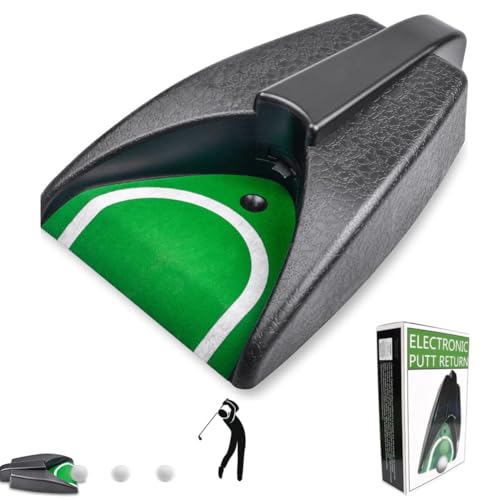 Image of Nicoone Golf Automatic Putting Cup,Portable Golf Return Machine for Training,Automatic Putting Returning Machine Practice Hole for Indoor/Outdoor Use