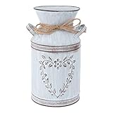 Metallvase,metall übertopf,ascheeimer eimer blumentopf ist eine gute Wahl als Geschenk für Menschen, die Pflanzen mögen.